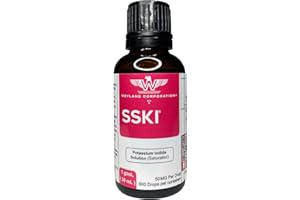 WEYLAND CORPORATION SSKI 1g/mL (30mL) – 50mg per Drop / 600 Drops | Maximum Strength Solution