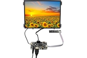 VSDISPLAY 10,4" 10,4" 1024X768 600nit jasność WLED IPS ekran LCD VS104T-004A i Audio LCD kontroler Board，Zamiennik dla G104XVN01.0,G104X1-L03