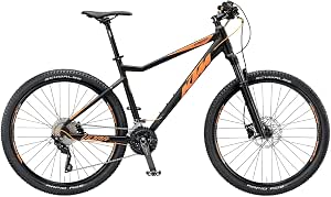 KTM Ultra Sport 27.30, 30 Speed Derailleur Gear, Men's Bike, Hardtail,  Model 2019, 27.5 Inches, Matt Black, 43 cm : Sports \u0026 Outdoors