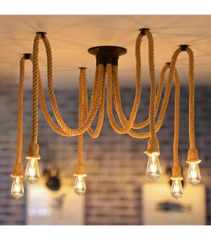 LED Rétro Bois Pendentif Lampe Loft Lustre Suspension Industrielle Lumière Réglable En Hauteur Vintage Marbre Pendentif Lumières Verre Métal Abat-Jour Salon Bar Café Éclairage Suspendu