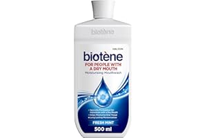 HALEON Biotène Dry Mouth Mouthwash, Moisturising & Alcohol Free Oral Wash, for Dry Mouth Relief, 500ml