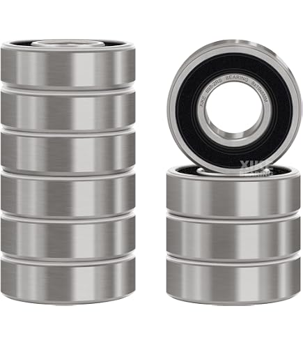 10 Roulements 688-2RS 8x16x5 Mm - Double Joint Caoutchouc - Pour Skate, Imprimante 3D, Machines
