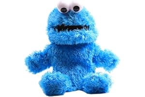 Laruokivi Cookie Monster Marionnette en peluche bleue en peluche
