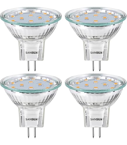 EGLO GU5.3 LED-Spots Set (2 Stück) – 5,2W, Warmweiß, Sofort Hell, Perfekt Für Akzentlicht