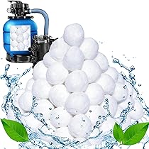 Balles Filtrantes Pour Piscine 700 G - Remplace 25 Kg De Sable - Réutilisables, Légères, Pour Filtre à Sable/verre
