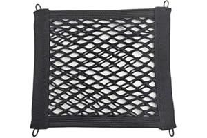 CYHAMSE Filet de Chargement Filet de Rangement pour Motos Filet de Bagage de Moto Solide Sac de Rangement pour vélo Organisateur de Stockage de Moto Sac en Filet pour Scooter