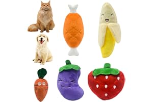 GWAWG 5 Stück Plüsch-Welpenspielzeug, weicher Stoff für Hunde, quietschendes Spielzeug für Haustier, Welpen, Kauspielzeug, interaktives Spielzeug für Hunde, wenn es langweilig ist