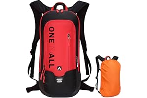 LOCAL LION Mochila de Ciclismo 6L / 12L, Mochilas Pequeña para Hombre y Mujer, Multifuncional para Moto|Bicicleta|Enduro|MTB|Running