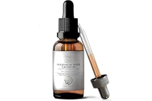 MAXIMUM SLIM Noa's Choice ORGANIC Ayurvedic Hair Growth Formula, for FULLER, LONGER, Thicker, Healthier Hair. Restore a HEALTHIER scalp. Best Treatment for Hair Loss, Thinning Hair 2.1oz