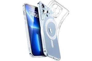 ESR Etui do iPhone 13 Pro, kompatybilne z MagSafe, przezroczyste, silikonowe etui na telefon komórkowy iPhone 13 Pro, odporne na uderzenia, cienkie, odporne na żółknięcie, przezroczyste etui ochronne