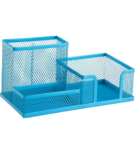 HERCHR Mesh Memo Pad Holder Memo Cube Notepad Desktop Notepad - View #14