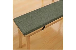 MOISMK Bench Cushion Pad Outdoor/Indoor 120cm x 40cm/100cm x 40cm, Washable Bench Cushion for Garden Furniture Non Slip 2/3/4 Seater for Dinning Bench Swing Chair Window Seat Pad ( Color : #7 , Size : 150x40
