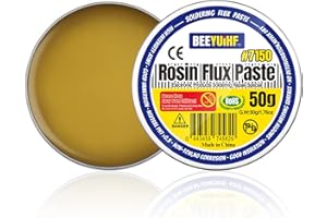 BEEYUIHF Colophane Pâte de Flux de Soudure, Sans Plomb Pâte à Souder, No-clean Colophane flux pour soudage (1.76oz/50g)