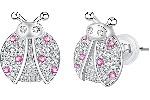 Arrebol Orecchini Donna Ragazze Argento Sterling 925 con Scatola di Gioielli Regalo per Donne Ragazze Moglie Madri Figlia Sorella