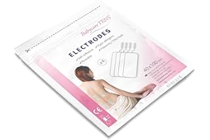 BODY CLOCK Bodyclock Health Care Ltd - Self Adhesive Electrodes 40X100Mm (Pk4) (Packaging may vary)