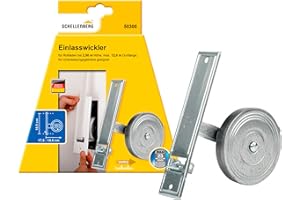 Enrouleur à courroie à volet roulant Schellenberg 50300, montage encastré, espacement des trous de 18,5 cm, système d'enrouleur d'admission maxi, galvanisé