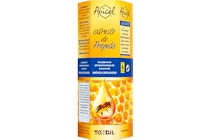 Propolis 100% Puro Extracto - Propóleo Líquido Natural - Rico en Flavonoides - Depurado, Sin Resinas y Sin Alérgenos - Apicol Própolis 60 ml de Tongil