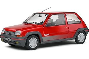 Solido 1:18 Renault 5 GT Turbo MK1 Red 1985 - Coche de Miniatura