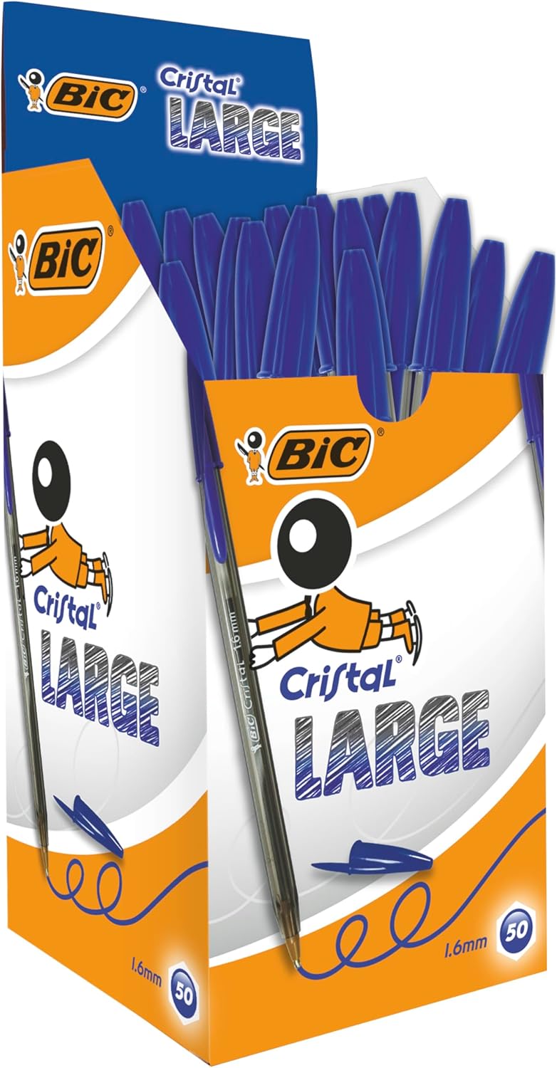 Dossier Complet & Guide Pratique : BIC Cristal Stylos-Bille Pointe Large 1 6 mm