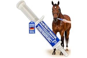 EMMA Electrolytes Cheval Pâte vitaminée pour Chevaux I Vitamine b Complexe Cheval I Electrolytes pour Chevaux Sodium Potassium Magnésium Cheval Nourriture minérale Chevaux après diarrhée Sels minéraux 1pc