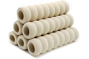 Coolty 6pcs Protezione per Maniglie per Porte, Protezione per Maniglie di Protezione, Soffice Schiuma per Bambini Maniglia per Porta di Sicurezza per Bambini Manopola (Beige)