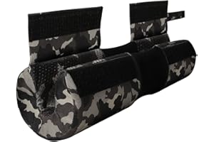 POWER GUIDANCE Barbell Squat Pad - Neck & Shoulder Pad di protezione - Grande per squat, affondi, slanci Hip, sollevamento pesi e altro - Montare 50mm Sbarre olimpici Perfectly