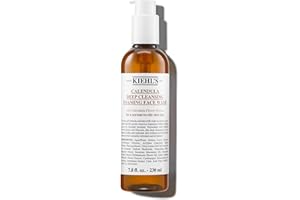 KIEHL'S Calendula Foaming Wash, mildes Gesichtswaschgel mit Ringelblumen-Extrakt für empfindliche und unreine Haut, ohne Parabene