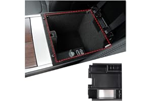 DIYUCAR ABS Black Car Central Control Armrest Storage Box Holder Organizer Tray For Jaguar XF 2008-2015 Auto Accessories