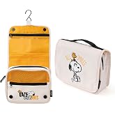 Snoopy Hanging Travel Toiletry Bag with Compartments for Organizing Makeup or Toiletry Bag for Children School Waterproof │ S