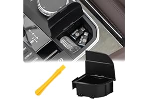 EMPEROCH Compatible BMW 1 2 3 4 Series X3 X4 X5 X6 X7 Z4 Boîte de Rangement Console Centrale Organiseur Console Centrale pour BMW F40 F44 G20 G21 G14 G15 G05 G07 I4 I3 Levier de Vitesse de Voiture Accessoires