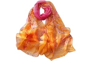 FAIRYGATE Foulards Femme Fichus et Etoles de Tête Châle Echarpes Enveloppe D'écharpe Châles Echarpes et Pashmina Foulard Femme, 52
