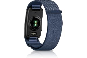 SUGARJAR Nylonarmband för CIRQA smart band, byte, L/XL | 145–240 mm, nylonsportarmband, flexibelt, andningsbart, hållbart och bekvämt, lämpligt för fitnessspårare utan skärm