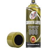 AEROSOLES P&amp;F Smooth Layer 3D Print, Filler Primer, High Thickness Rig, Primer Spray for 3D Printing, Primer for Plastics Spr