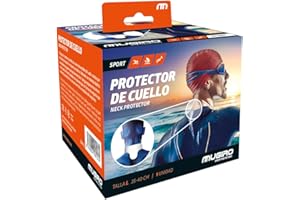MUGIRO Protector de Cuello Neopreno Hombre y Mujer | Buceo, Natación, Triatlón, Surf y Accesorios Paddle Surf | Compatible Traje Neopreno Hombre 5mm Traje Buzo | Hecho en España