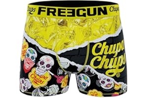 FREEGUN Boxer Homme Microfibre Sucette Candy