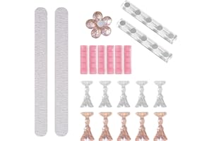 ATBUSS Présentoir à ongles magnétique - Support de pratique des ongles - Pour la pratique des ongles - Pour la peinture des ongles, la pratique des ongles - Outils en acrylique