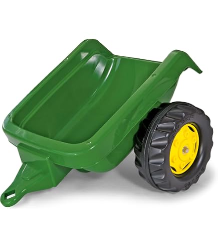 Rolly John Deere Tractor Toy - Green, 106x53x60cm, With Opening Bonnet & Adjustable Seat-655074