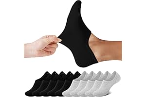 FALARY Sneaker Socken Damen & Herren 10 Paar Füßlinge Sneakersocken Unsichtbare Füsslinge Footies Gr. 35-50