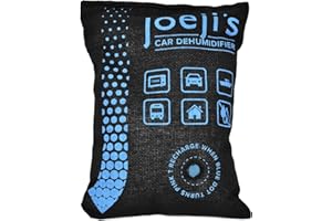 Joeji's Kitchen 1 x 500g Osuszacz samochodowy Torby wielokrotnego użytku - Żel krzemionkowy - Absorbują wilgoć, aby zapobiec mgle Wilgoć kondensacyjna - Odmgławiacz szyb samochodowych