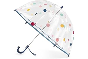 GENERIC Kids Bubble Umbrella - Transparent Dome Canopy for Children's Safety | Windproof & Auto-Open Design | Toddler Umbrella for Girls & Boys