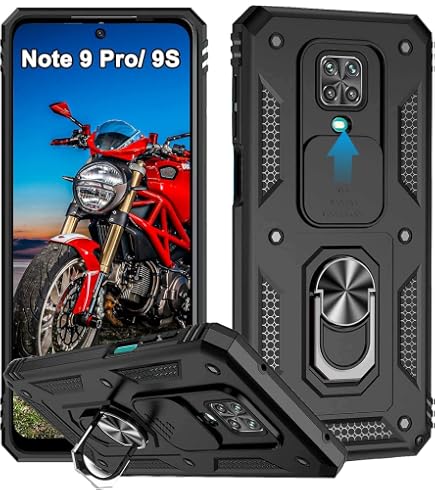 SORAKA Cover Militare Per Xiaomi POCO M4 Pro 5G Con Supporto Ad Anello Invisibile E Piastra Magnetica