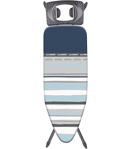 Vileda Total Reflect Ironing Board Cover, Fabric, Grey, 120u2013130 X