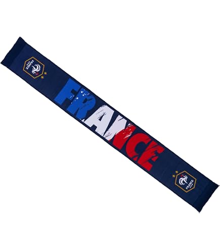 Coffret Bonnet Et écharpe Equipe De France De Football – Collection Officielle FFF, Acrylique, Taille Adulte