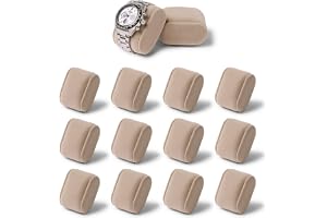 TAWBURY Bayswater Watch Box Kuddar - Liten | 18 cm Omkrets | 5,1 cm (2 tum) Bredd