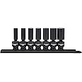 GEARWRENCH 7 Pc. 3/8" Drive 6 Pt. Deep Universal Impact SAE Socket Set - 84923N