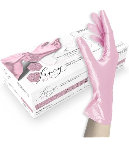 Unigloves Pink Pearl Nitrilhandschuhe Nitril Handschuhe OHNE LATEX Größe X-Small Gewerbe, Industrie & Wissenschaft