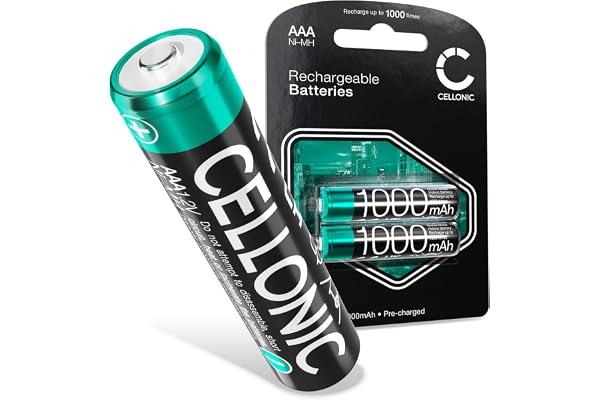CELLONIC 2X Batterie pour Téléphone sans Fil Compatible avec Siemens Gigaset A415,C430 - (1000mAh, 1.2V)
