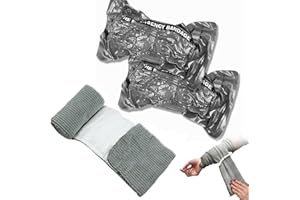 LUNYLOER Israeli Bandage 2 Pack, 6 Inch Compression Bandage, Tactical Tourniquet, Vacuum Sterile Trauma Dressing for Emergency Self-Rescue First Aid Combat Wound Care
