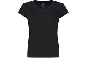 Killer Whale Tshirt V Neck Donne Pianura Cotone Palestra Basic