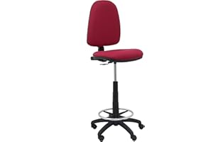 Piqueras y Crespo Taburete Ayna Bali Granate